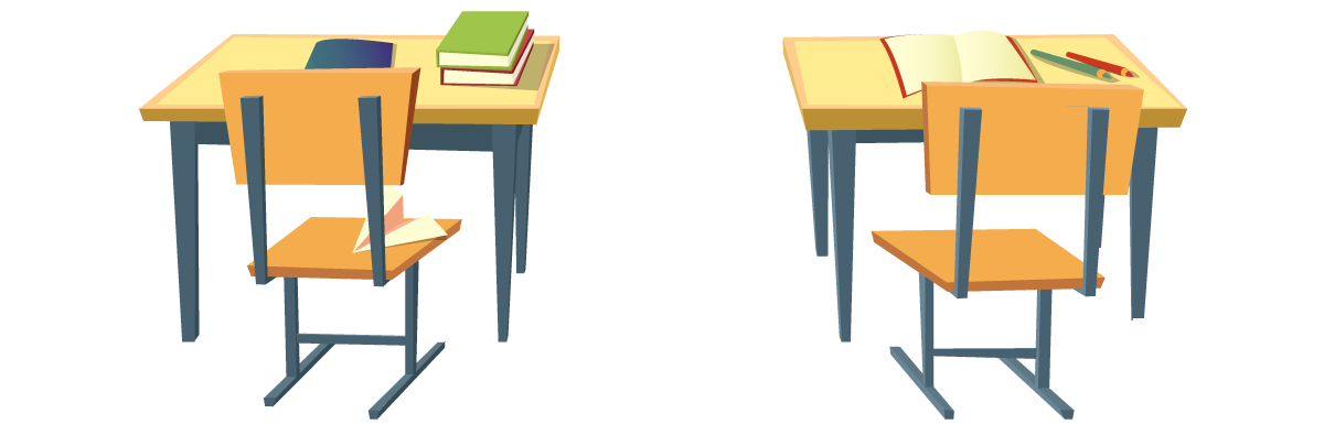Classroom desks